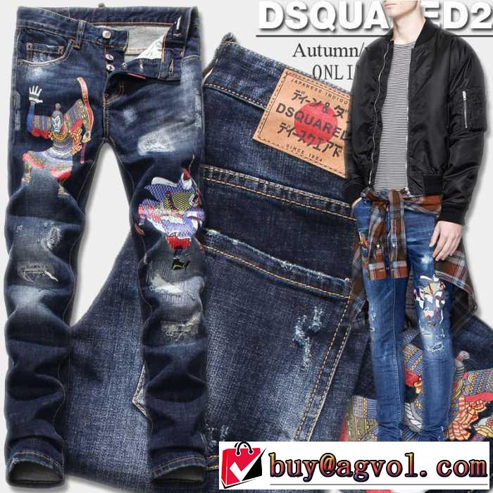 人気激売れ2016秋冬ディースクエアード  DSQUARED2 ジーンズ 刺繍加工