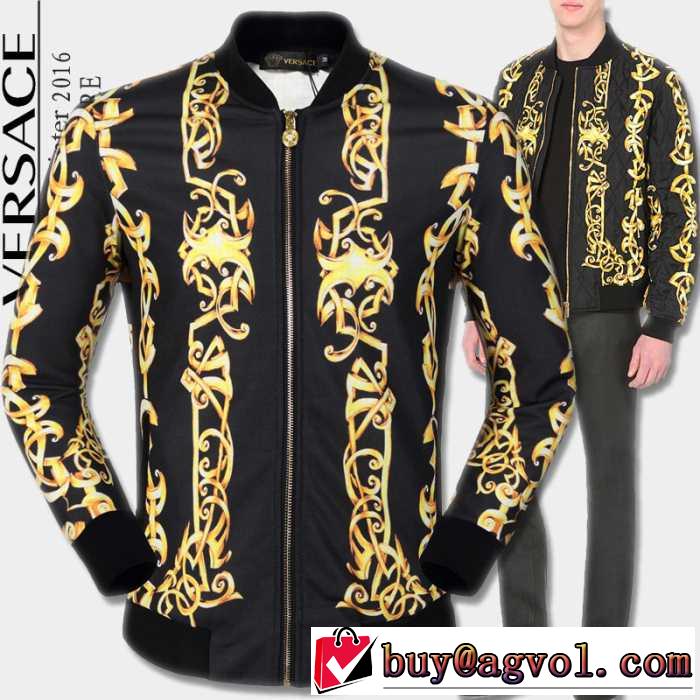 ～希少 2016秋冬 ヴェルサーチ VERSACE ブルゾン ジャケット