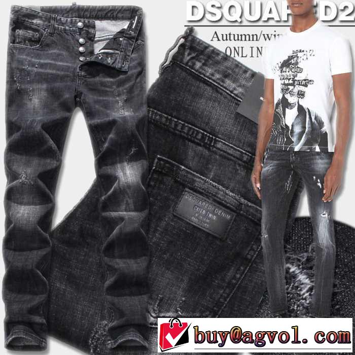 オリジナル 2016秋冬ディースクエアード  DSQUARED2 ジーンズ ユーズド加工