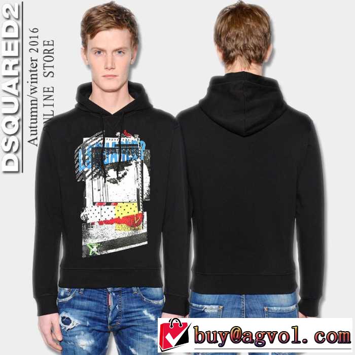 2016秋冬大人気☆NEW!!ディースクエアード DSQUARED2  パーカー 3色可選