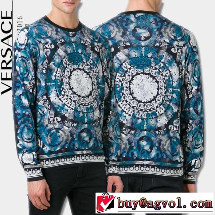 超レア2016秋冬ヴェルサーチVERSACE プルオーバーパーカー