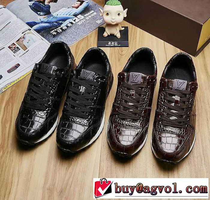 2016秋冬 ランキング商品 ルイ ヴィトン LOUIS VUITTON ランニングシューズ 2色可選