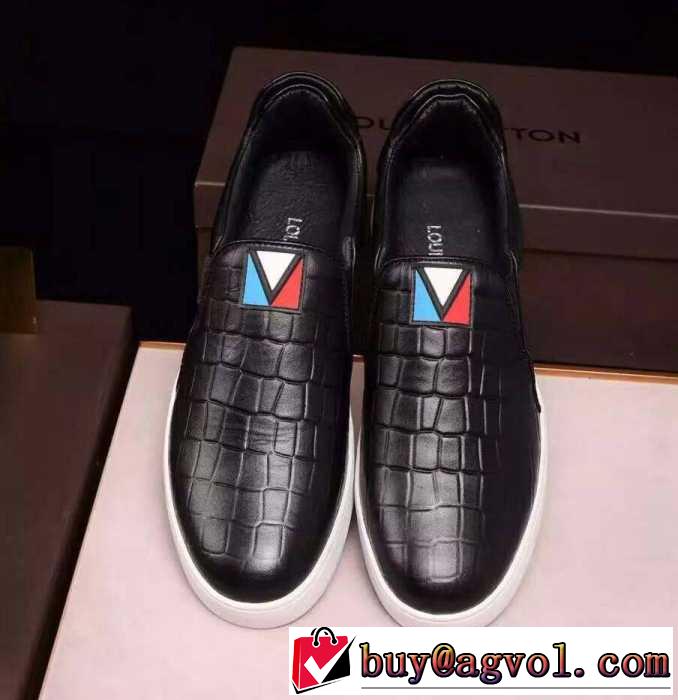 2016秋冬 ルイ ヴィトン LOUIS VUITTON 特別人気感謝SALE スリップオン 2色可選