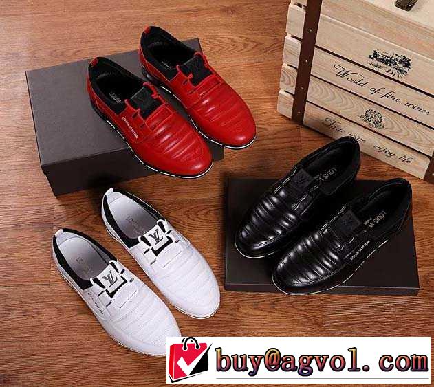 お買い得品 2016秋冬 ルイ ヴィトン LOUIS VUITTON スニーカー 3色可選
