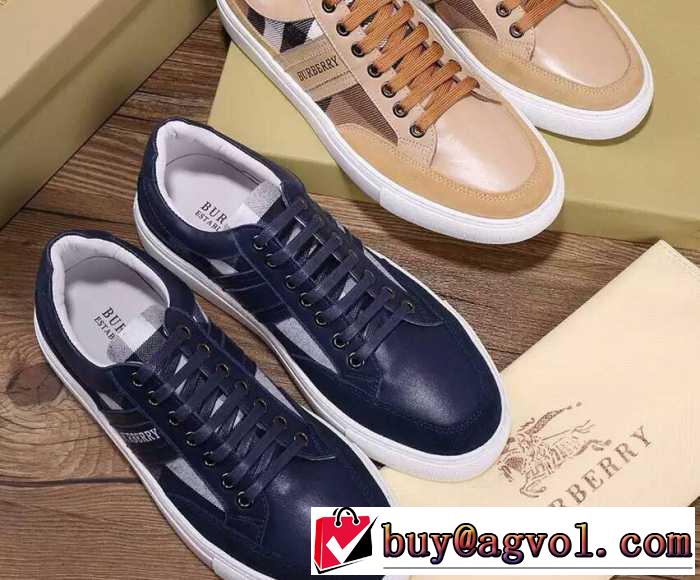 最安値！ 2016秋冬 バーバリー BURBERRY フラットシューズ 2色可選