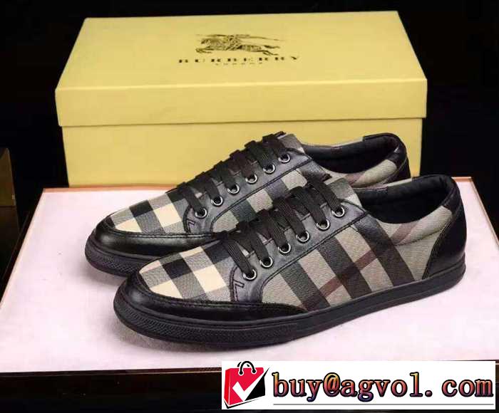 海外セレブ定番愛用 2016秋冬 バーバリー BURBERRY フラットシューズ 2色可選