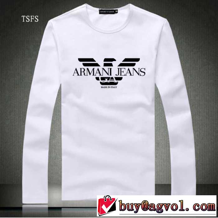 2016秋冬 アルマーニ ARMANI 大好評♪ 長袖Tシャツ 3色可選