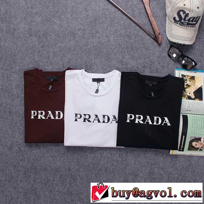 2016秋冬 プラダ PRADA お洒落な存在感 長袖Tシャツ 3色可選