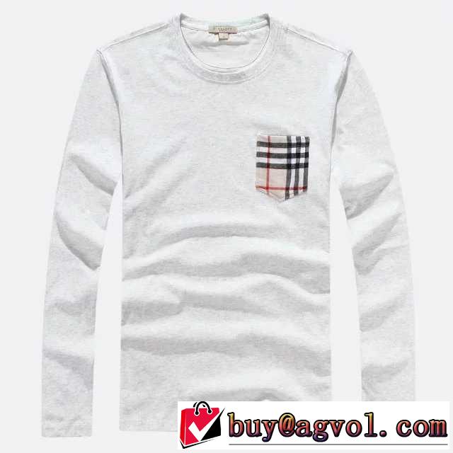 海外セレブ定番愛用 2016秋冬 バーバリー BURBERRY 長袖Tシャツ 3色可選