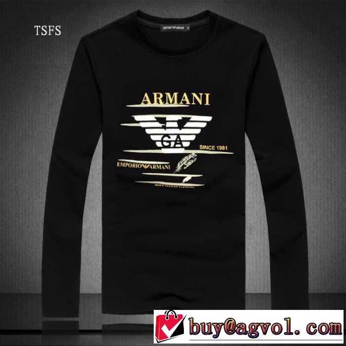 アルマーニ ARMANI 2016秋冬 目玉商品 長袖Tシャツ 4色可選