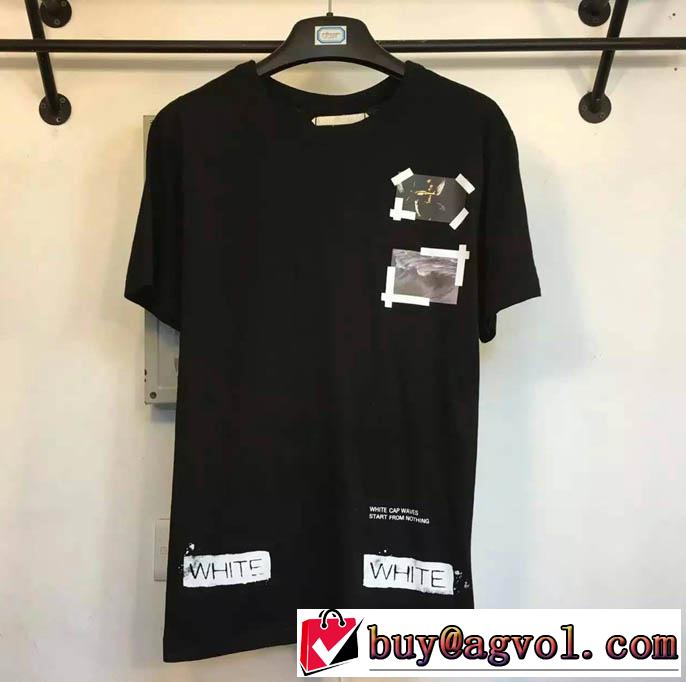 2016-17春夏 Off-White オフホワイト 売れ筋！ 半袖 Tシャツ