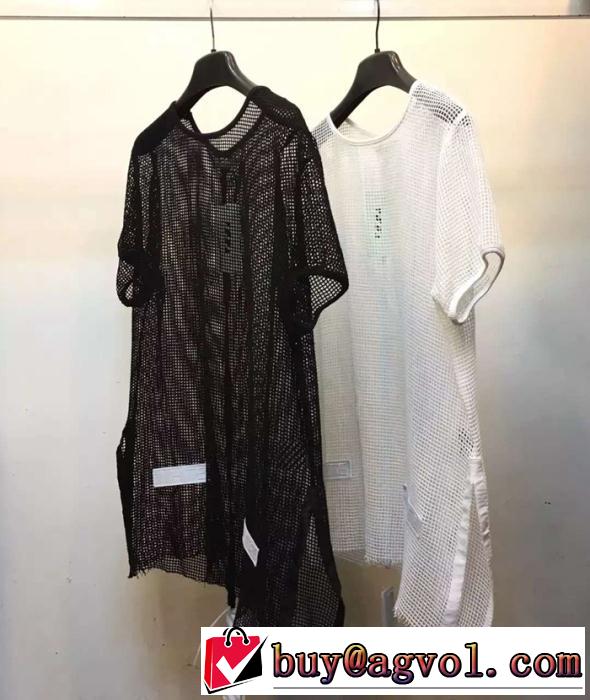 個性的  2016-17春夏 Off-White オフホワイト半袖 Tシャツ