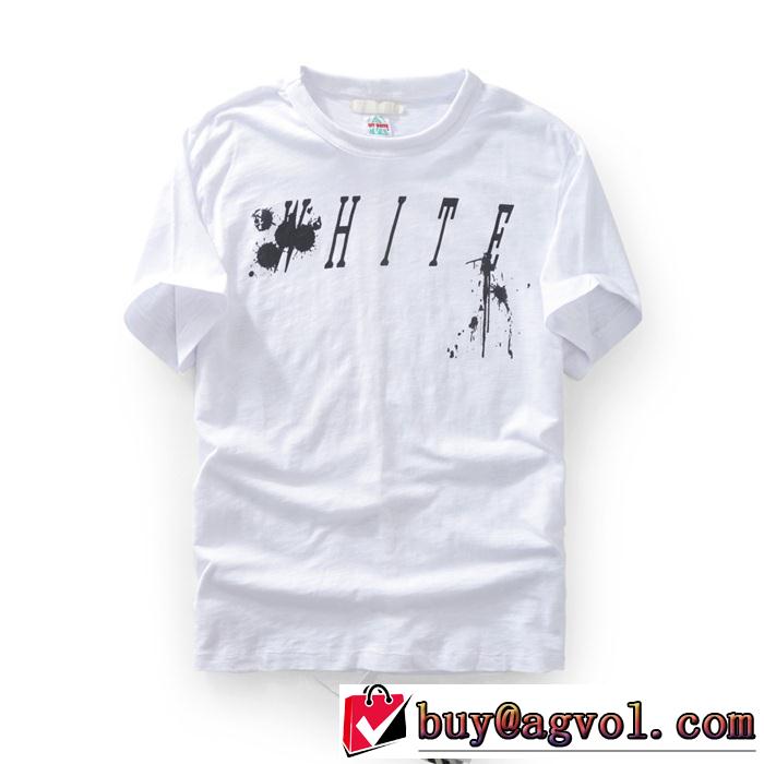 魅力ファッション　2016-17春夏新作 Off-White オフホワイト半袖 Tシャツ