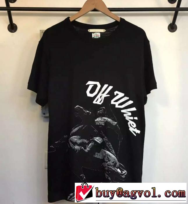 希少 2016-17春夏新作 Off-White オフホワイト半袖 Tシャツ