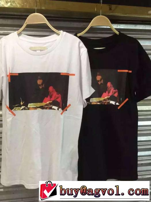 2016-17春夏新作 抜群の雰囲気が作れる! Off-White オフホワイト半袖 Tシャツ