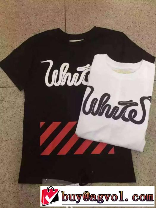 人気新品★超特価★ 2016-17春夏新作 Off-White オフホワイト半袖 Tシャツ