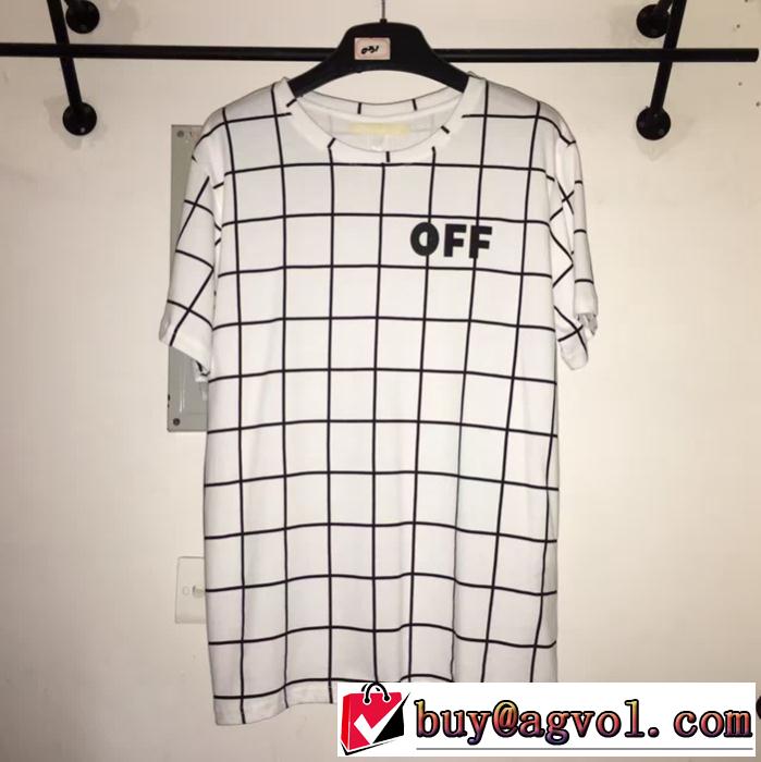 2016-17春夏 大好評 Off-White オフホワイト半袖 Tシャツ