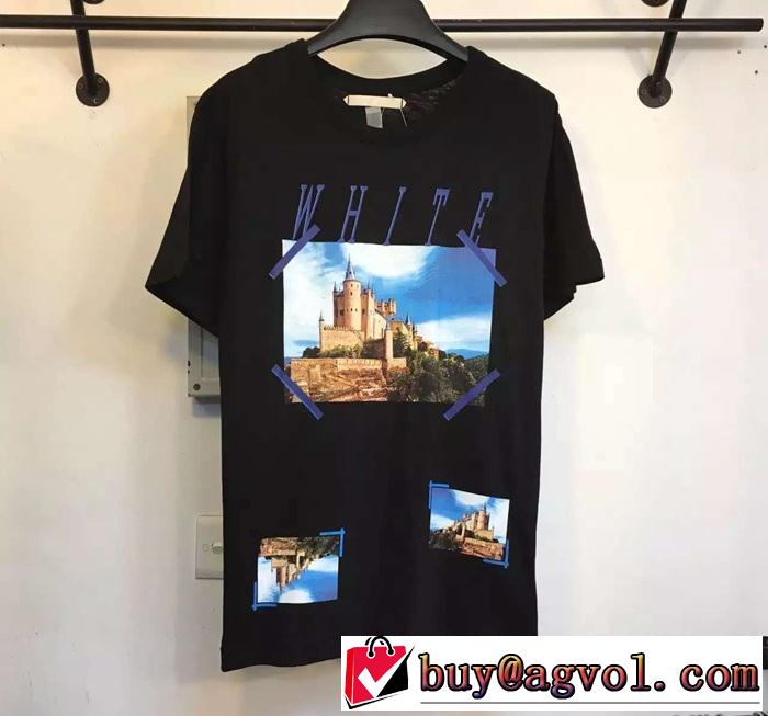 2016-17春夏新作 Off-White オフホワイトセール中 半袖 Tシャツ