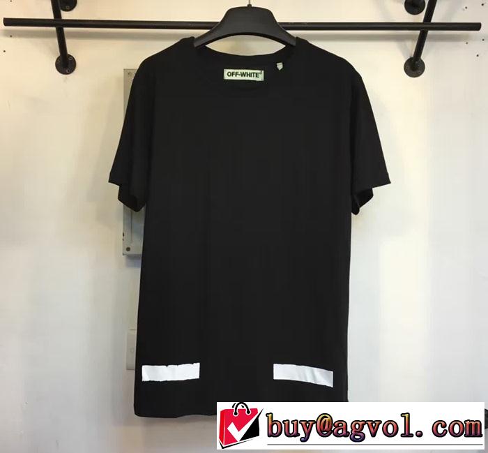 2016-17春夏新作 Off-White オフホワイト スタイリッシュな印象 !半袖 Tシャツ