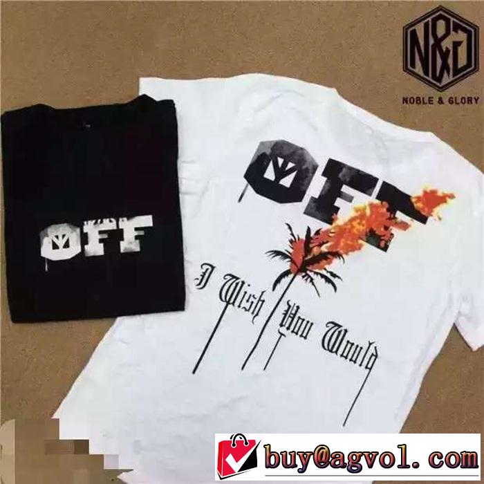 2016-17春夏新作 完売品！Off-White オフホワイト半袖 Tシャツ