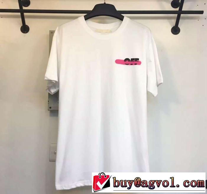 2016-17春夏新作 ★安心★追跡付 Off-White オフホワイト半袖 Tシャツ