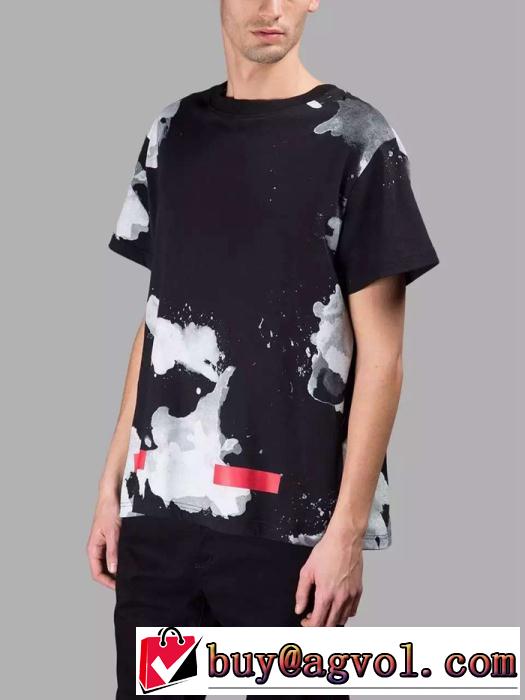2016-17春夏新作 Off-White オフホワイト 最旬アイテム半袖 Tシャツ