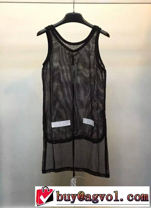 2016-17春夏新作 吸汗速乾 豊富なサイズOff-White オフホワイト タンクトップ