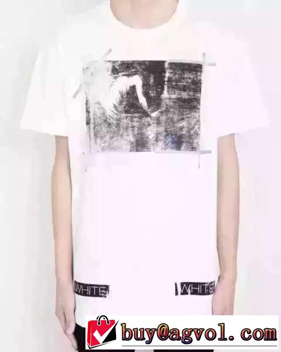 2016-17春夏新作 オリジナル Off-White オフホワイト半袖 Tシャツ