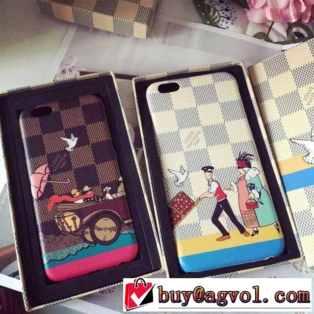 2016秋冬 お洒落自在 ルイ ヴィトン LOUIS VUITTON iPhone6/6s 専用携帯ケース 2色可選