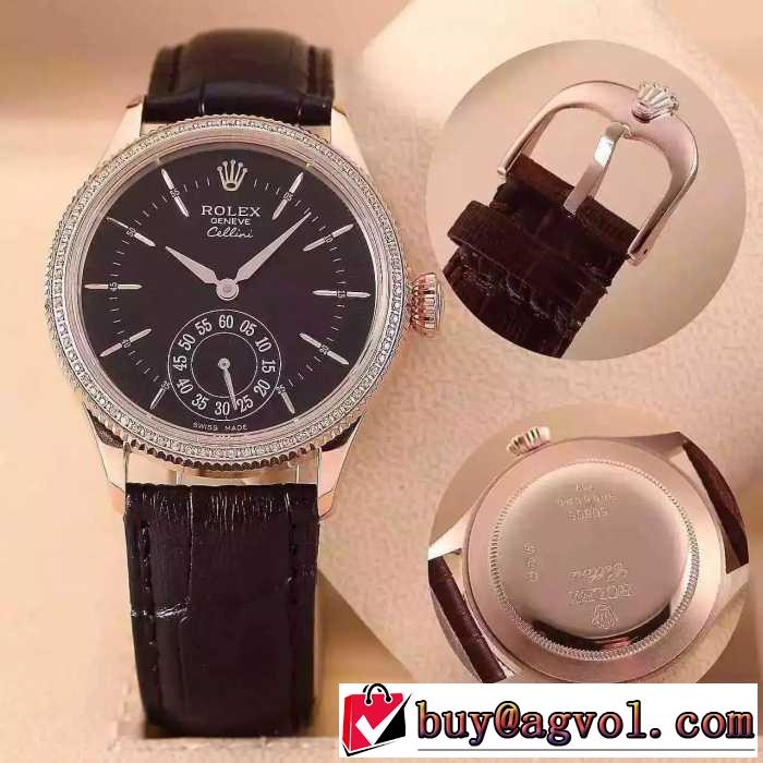 ファッション 人気2016 ロレックス ROLEX ETA-2824ムーブメント 腕時計 3色可選