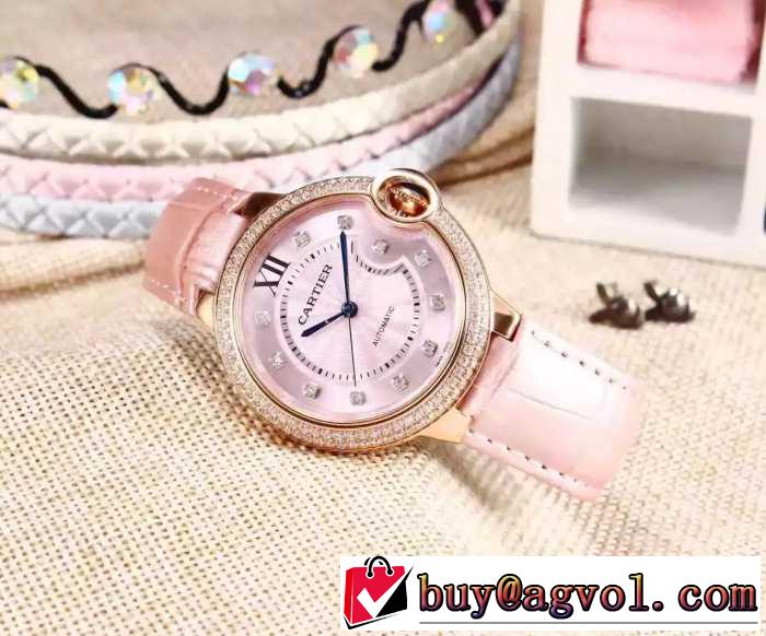 2016大人っぼい カルティエ CARTIER 腕時計 機械式（自動巻き）ムーブメント 6色可選