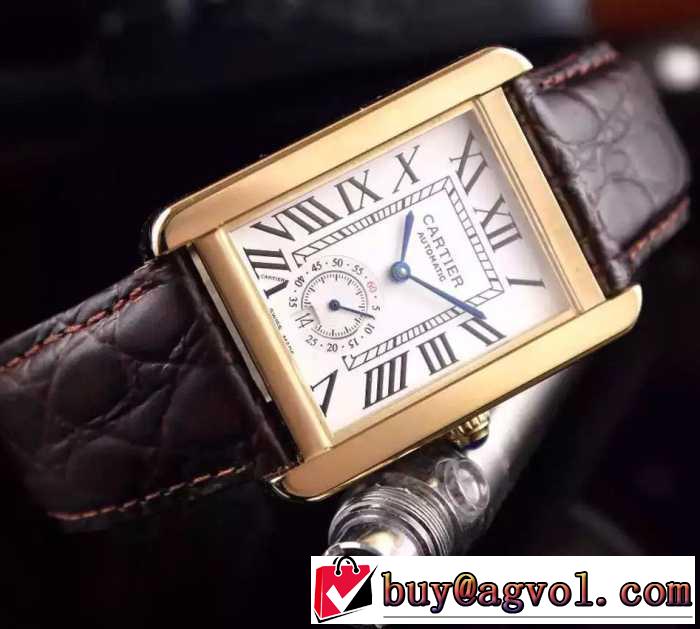 人気激売れ 2016  カルティエCARTIER 腕時計 機械式（自動巻き）ムーブメント 6色可選