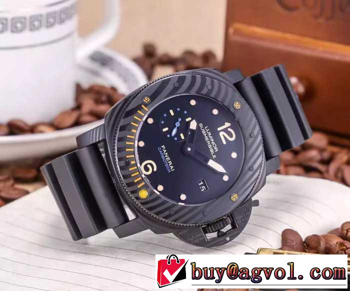 超レア2016 オフィチーネ パネライ OFFICINE PANERAI 上級自動巻き ムーブメント 男性用腕時計 2色可選