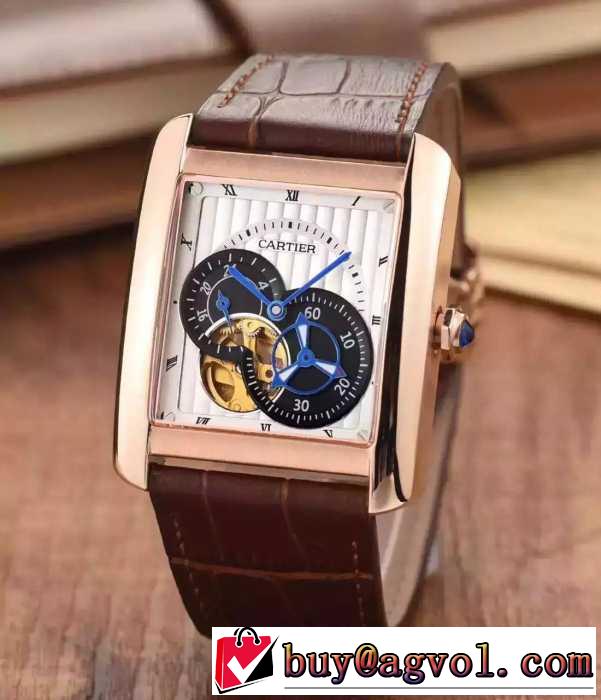 プレゼントに 2016カルティエ CARTIER  腕時計 82S7機械式（自動巻き）ムーブメント 4色可選