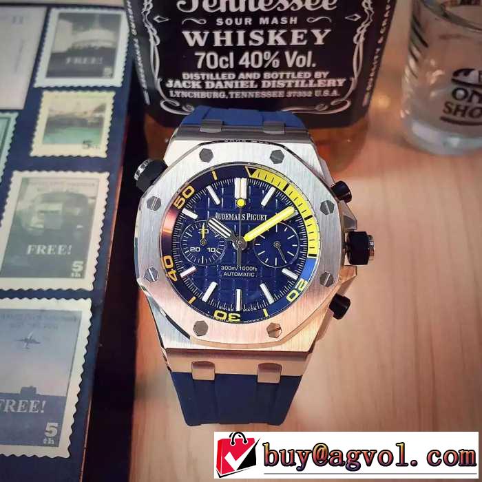 存在感◎ 2016  オーデマ ピゲAUDEMARS PIGUET 腕時計 上級輸入クオーツダブルムーブメント