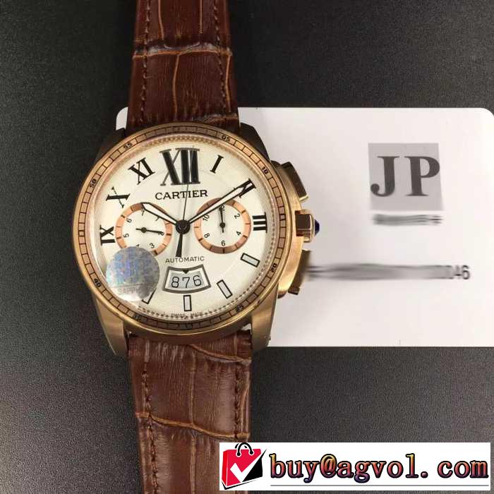 【激安】2016 カルティエ CARTIER 腕時計 9100ムーブメント 4色可選