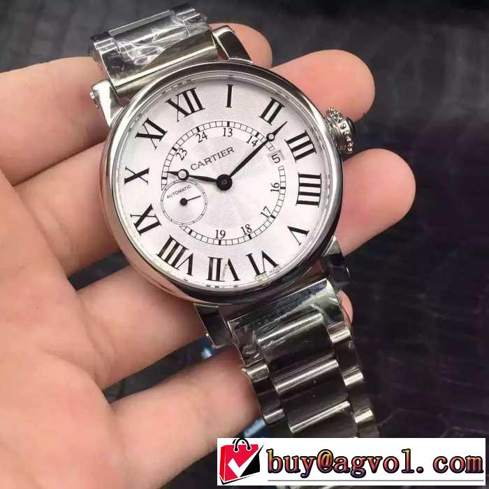 SALE開催2016カルティエ CARTIER  腕時計 eta2824ムーブメント 4色可選