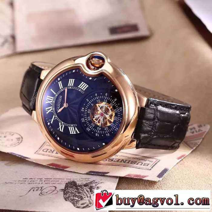 ～希少2016  カルティエCARTIER 男性用腕時計 機械式（自動巻き）ムーブメント 6色可選