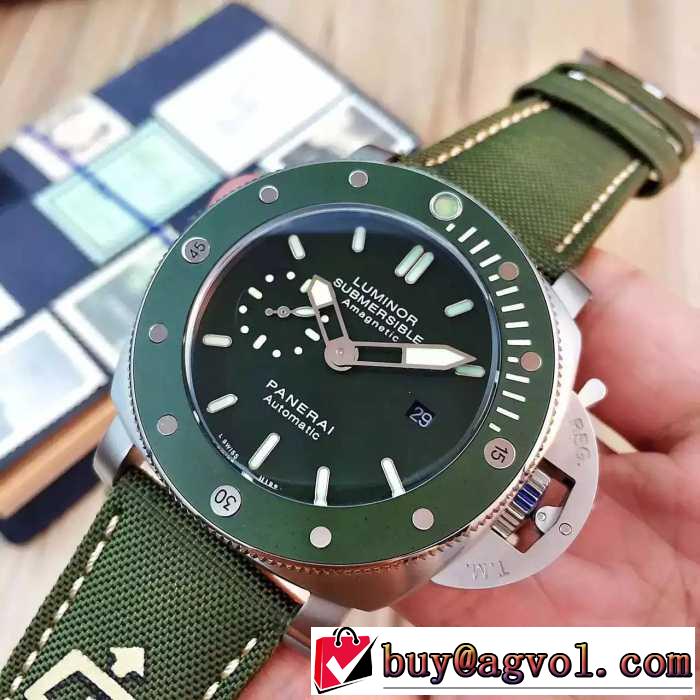 個性派2016オフィチーネ パネライ OFFICINE PANERAI  輸入機械式（自動巻き）ムーブメント 男性用腕時計