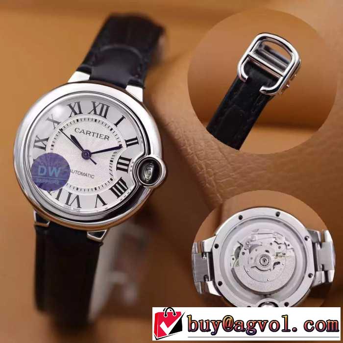 2016格安！カルティエCARTIER  腕時計 Nh06輸入機械式（自動巻き）ムーブメント 多色選択可