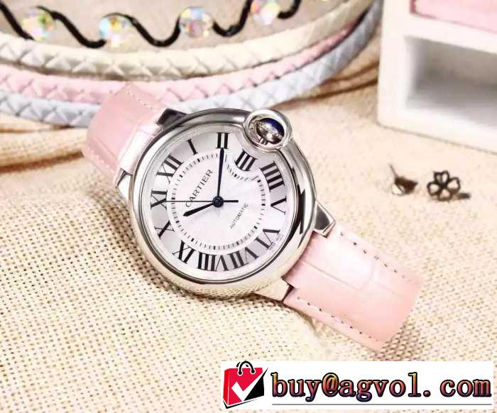 2016 高級感を引き立てる カルティエCARTIER  腕時計 機械式（自動巻き）ムーブメント 多色選択可