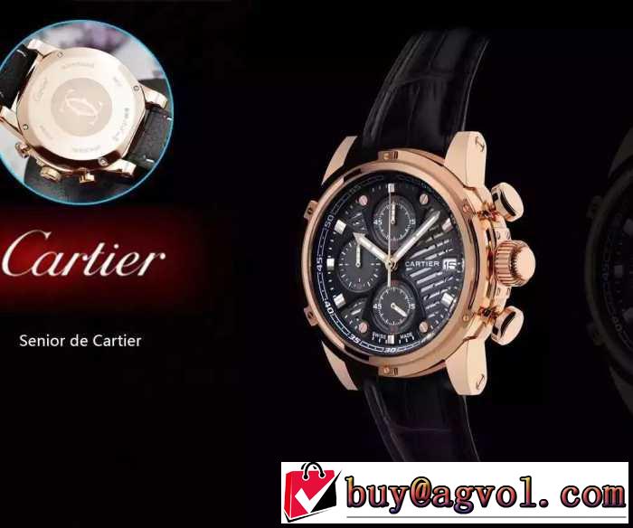 2016 高級感あるカルティエCARTIER  腕時計 45mm 6色可選
