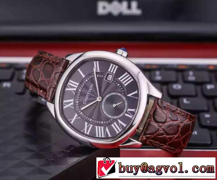 2016 一味違うケーブル編みが魅力満点 カルティエ CARTIER 上級自動巻き ムーブメント 男性用腕時計 7色可選