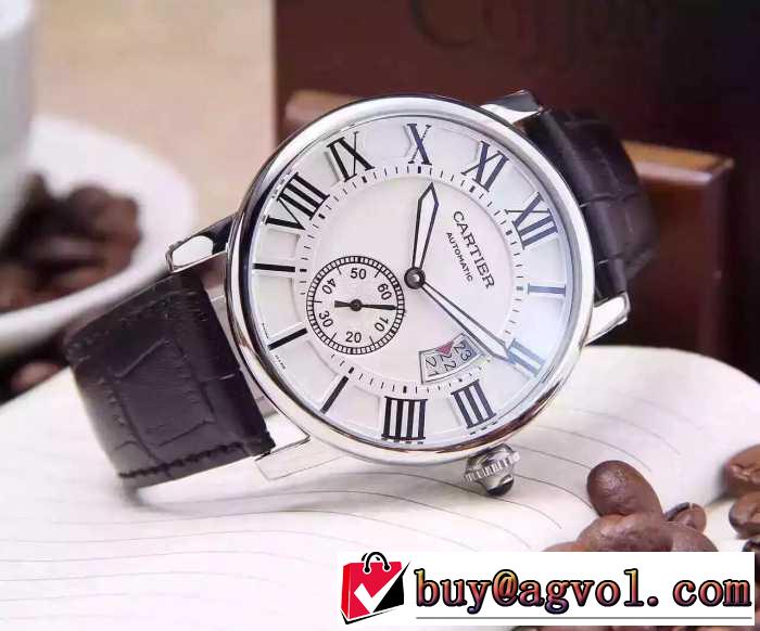 売れ筋！2016カルティエCARTIER 男性用腕時計 機械式（自動巻き）ムーブメント 多色選択可
