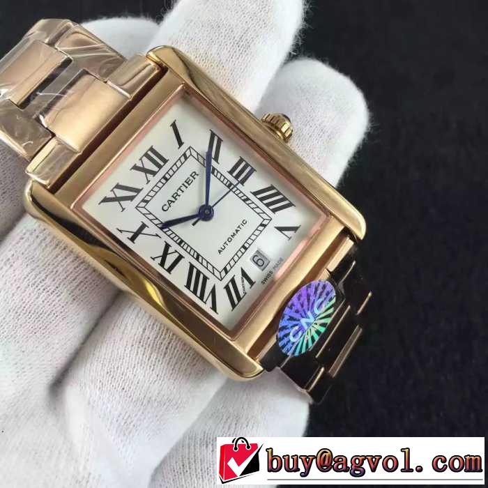 2016 コスパ最高のプライス カルティエ CARTIER 腕時計 2824ムーブメント 2色可選