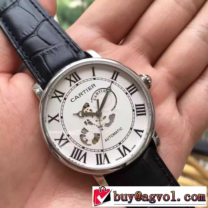 2016大好評 カルティエ CARTIER 腕時計 ETA2824ムーブメント 42mm 6色可選