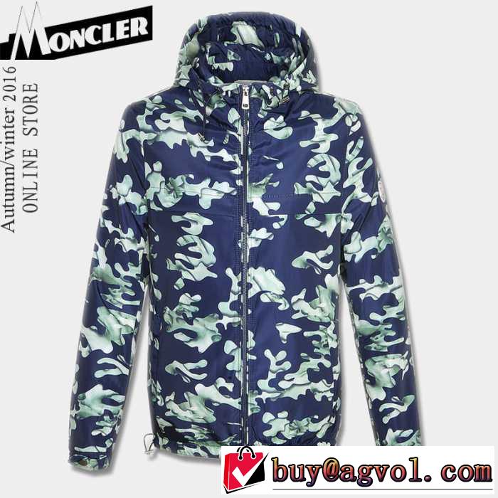 首胸ロゴ 2016秋冬 モンクレールMONCLER  ブルゾン 3色可選