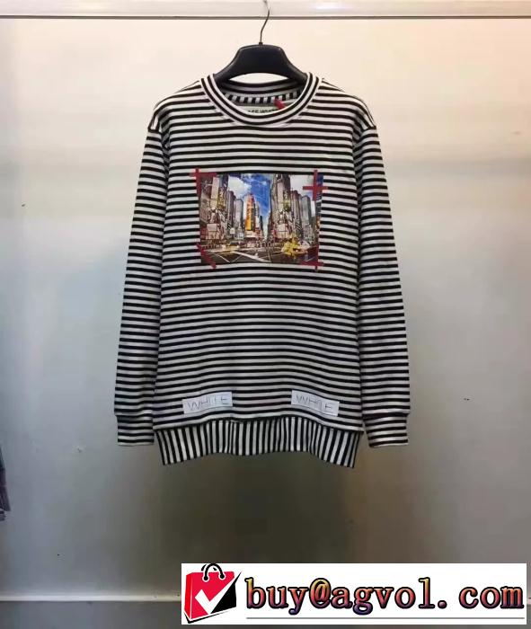 最安値！2016-17新作 Off-White オフホワイト トレーナー 男女兼用