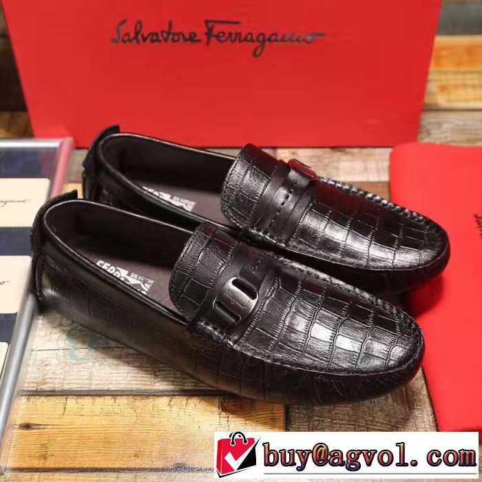 お洒落に魅せる 2016秋冬サルヴァトーレフェラガモ FERRAGAMO  カジュアルシューズ 2色可選