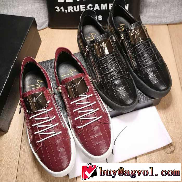 2016秋冬デザイン性の高い ジュゼッペ ザノッティ GIUSEPPE ZANOTTI フラットシューズ 2色可選